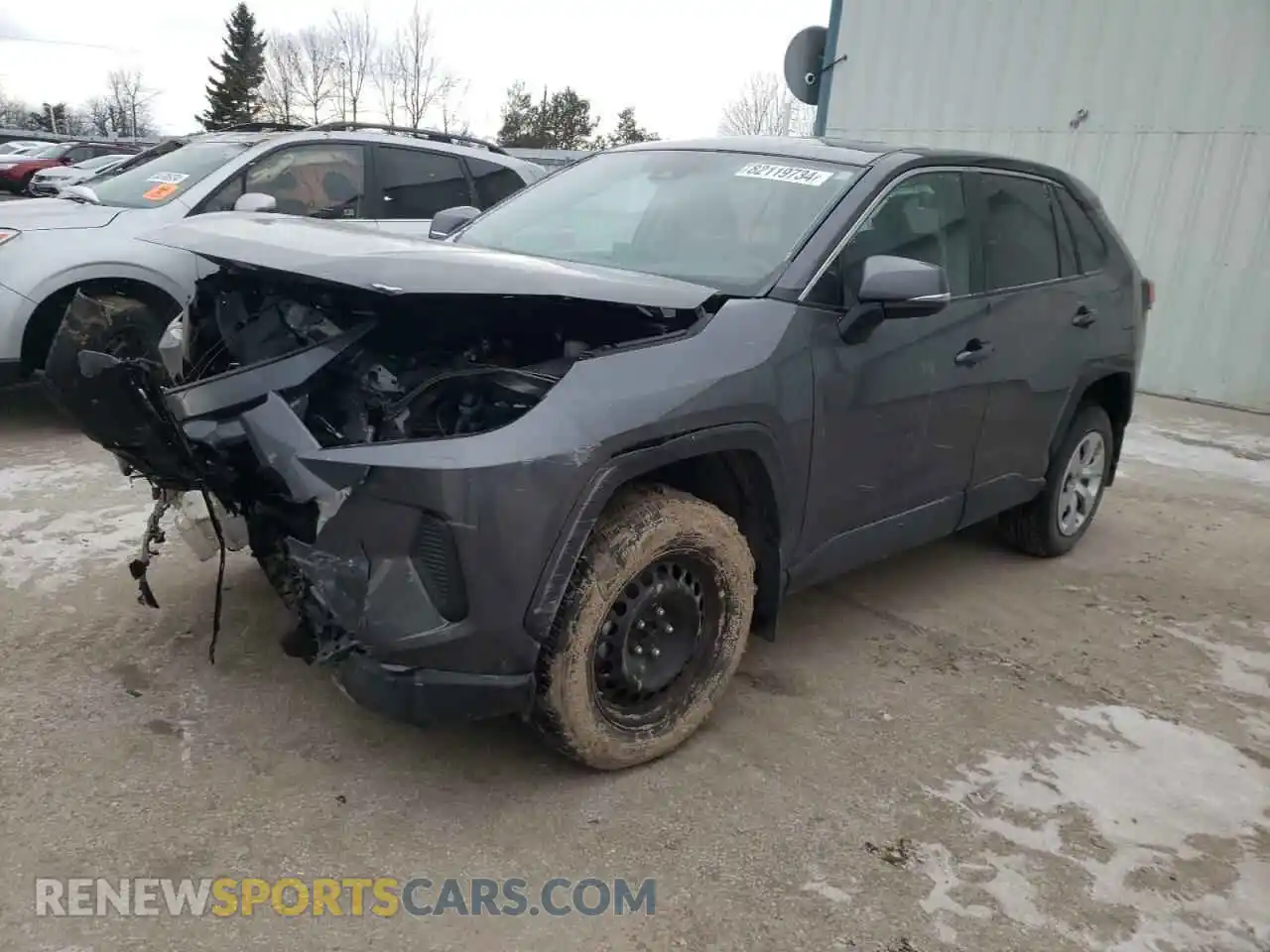 1 fotografías del automóvil dañado 2T3B1RFVXNC282097 TOYOTA RAV4 2022