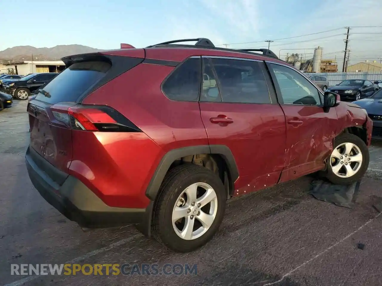 3 Photograph of a damaged car 2T3C1RFV7NW213905 TOYOTA RAV4 2022