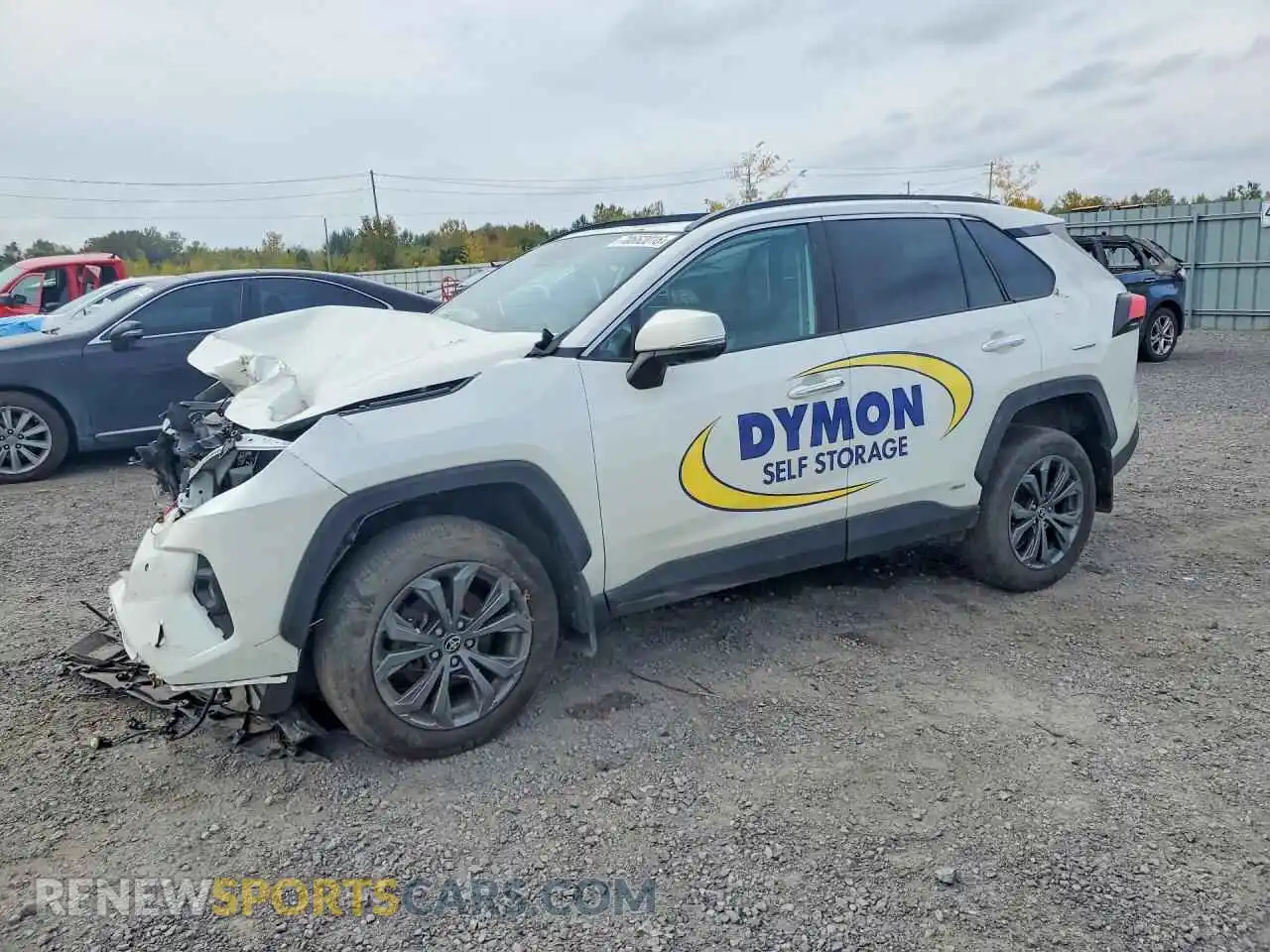 1 Photograph of a damaged car 2T3DWRFV2NW130050 TOYOTA RAV4 2022