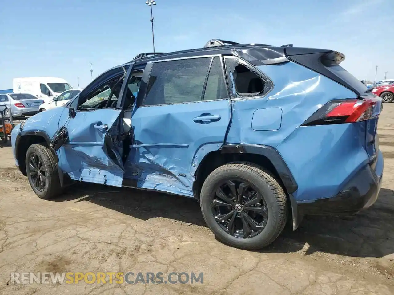 2 Photograph of a damaged car 2T3E6RFV2NW032205 TOYOTA RAV4 2022