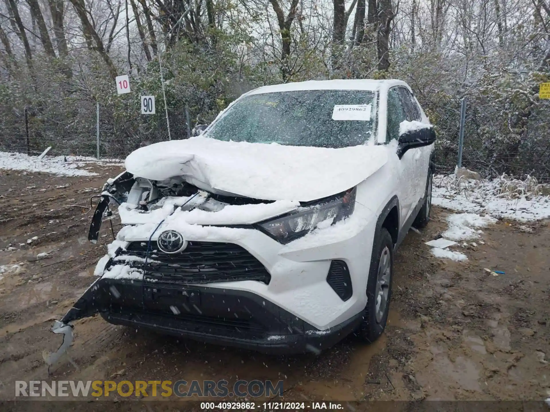 2 Photograph of a damaged car 2T3F1RFV1NW263034 TOYOTA RAV4 2022