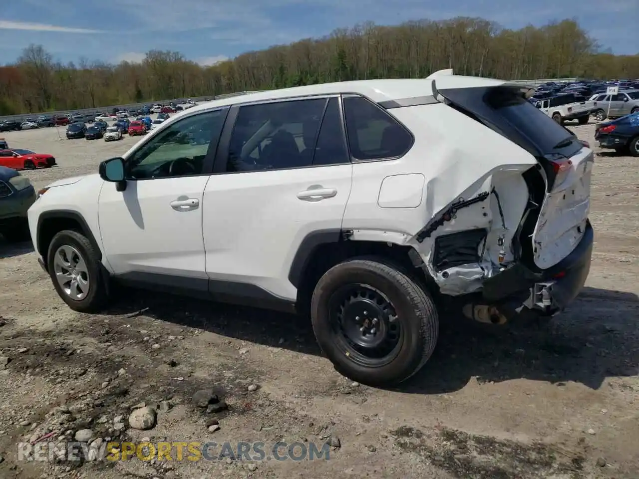 2 Photograph of a damaged car 2T3F1RFV2NW310006 TOYOTA RAV4 2022
