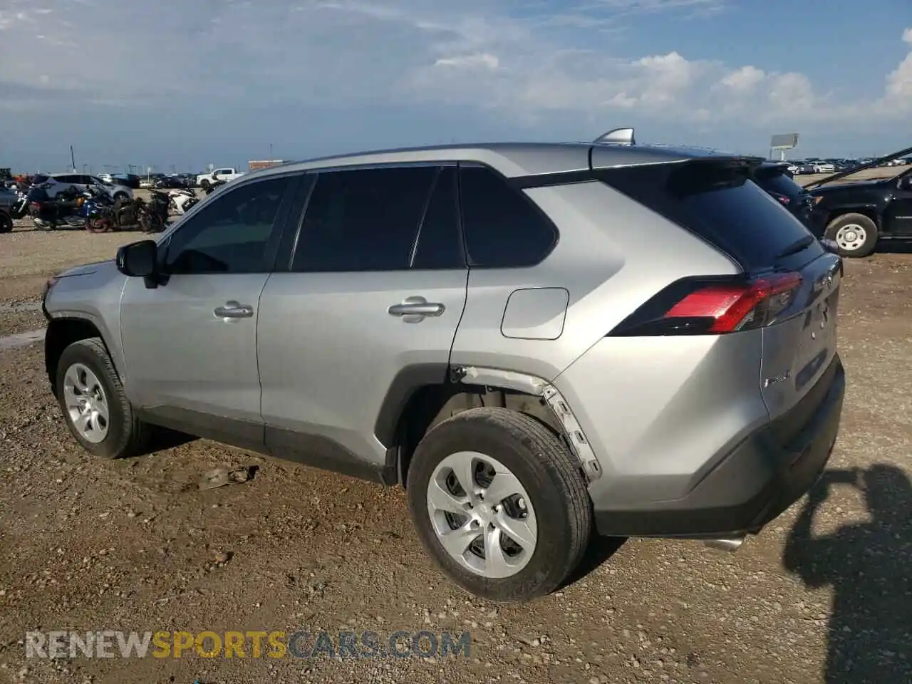 2 Photograph of a damaged car 2T3F1RFV3NW260488 TOYOTA RAV4 2022