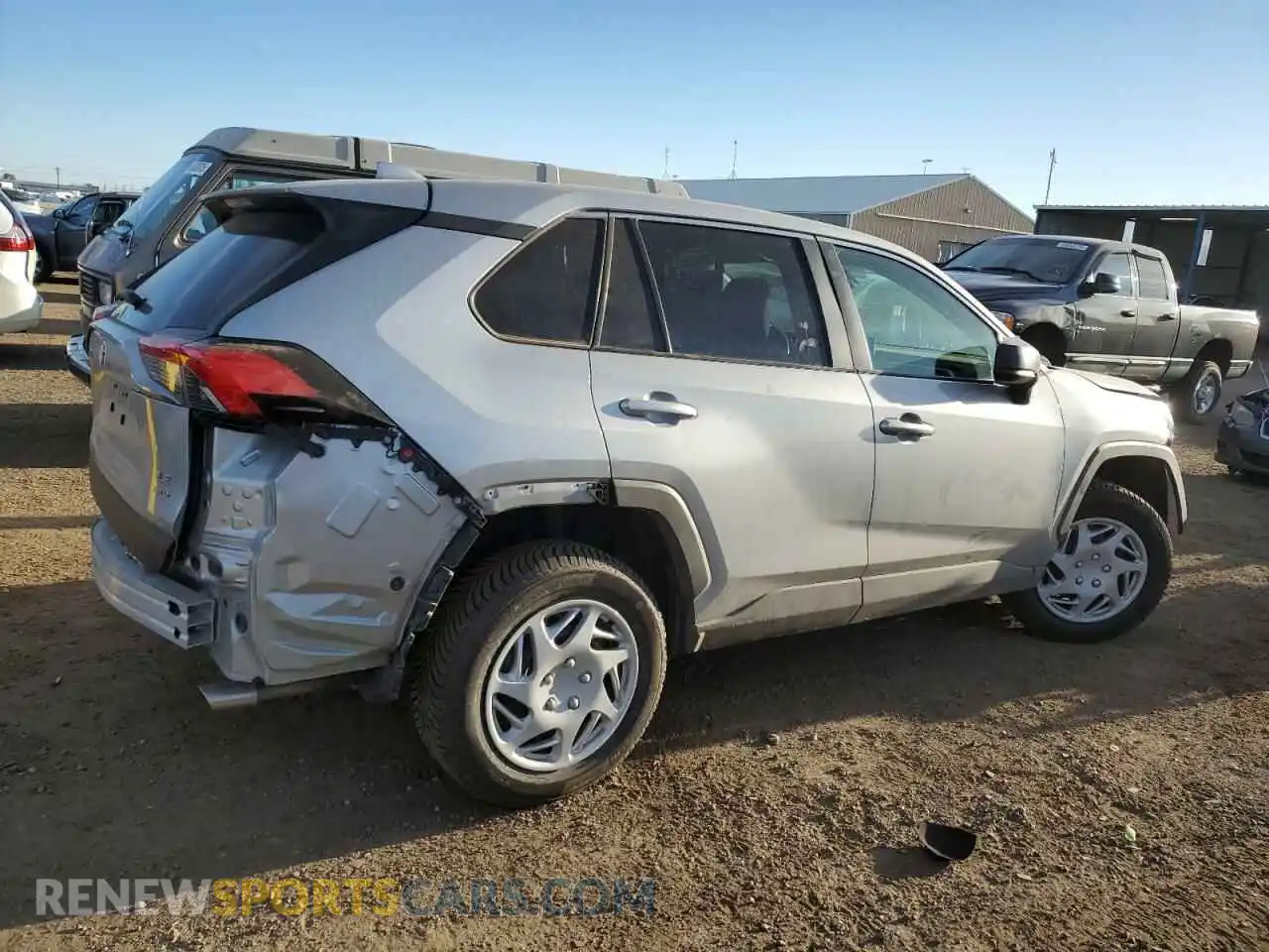 3 Photograph of a damaged car 2T3F1RFV3NW284953 TOYOTA RAV4 2022