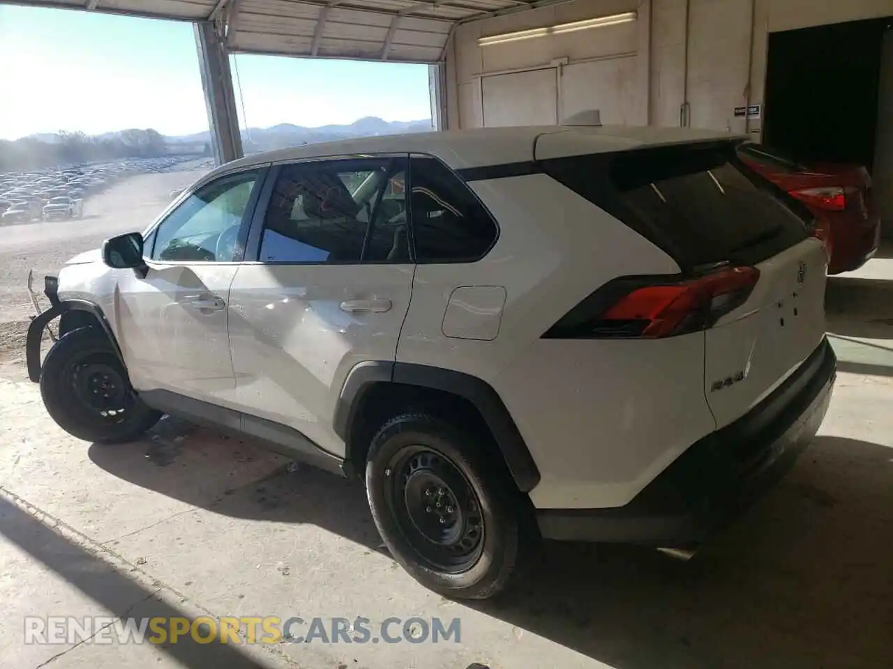 2 Photograph of a damaged car 2T3F1RFV4NW279986 TOYOTA RAV4 2022