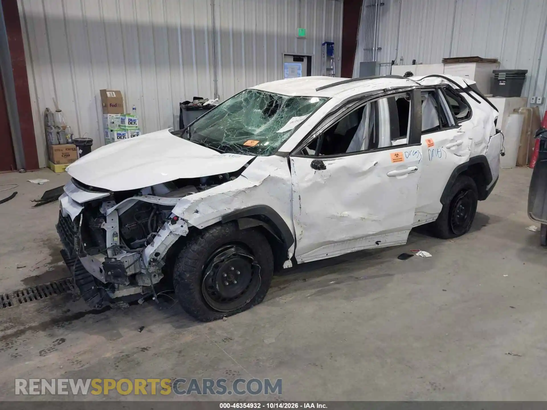2 Photograph of a damaged car 2T3F1RFV6NW266284 TOYOTA RAV4 2022