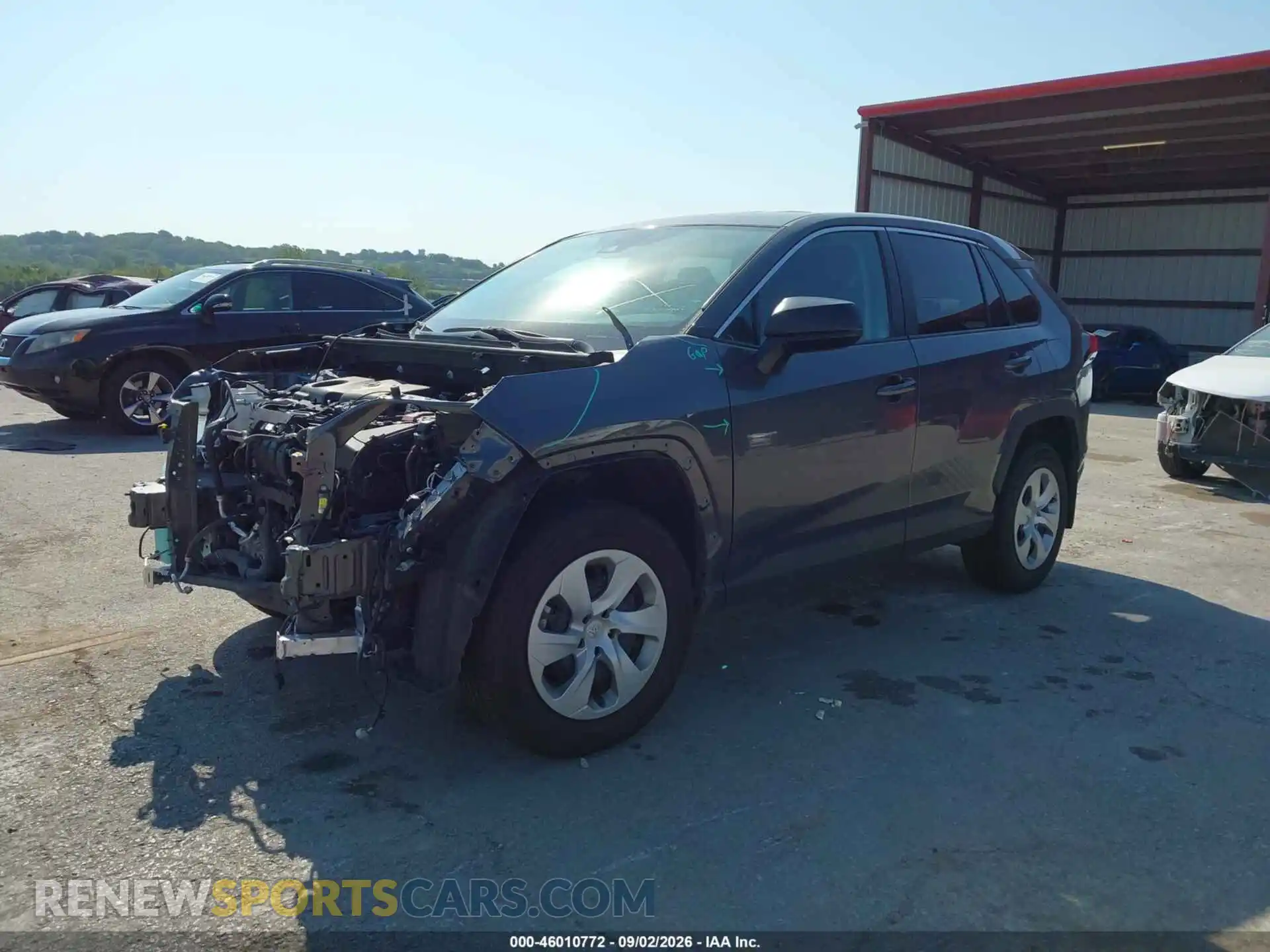 2 Photograph of a damaged car 2T3F1RFV7NC308575 TOYOTA RAV4 2022