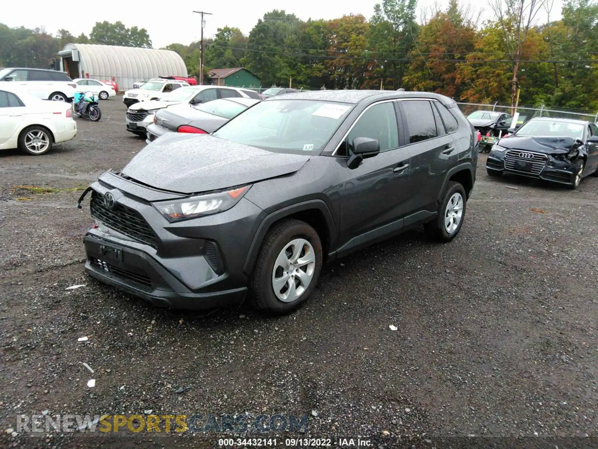 2 Photograph of a damaged car 2T3F1RFV8NC274971 TOYOTA RAV4 2022