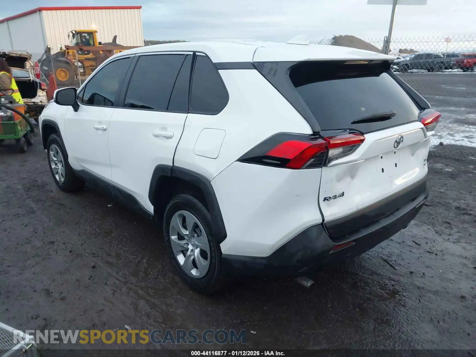 3 Photograph of a damaged car 2T3G1RFV2NC272203 TOYOTA RAV4 2022