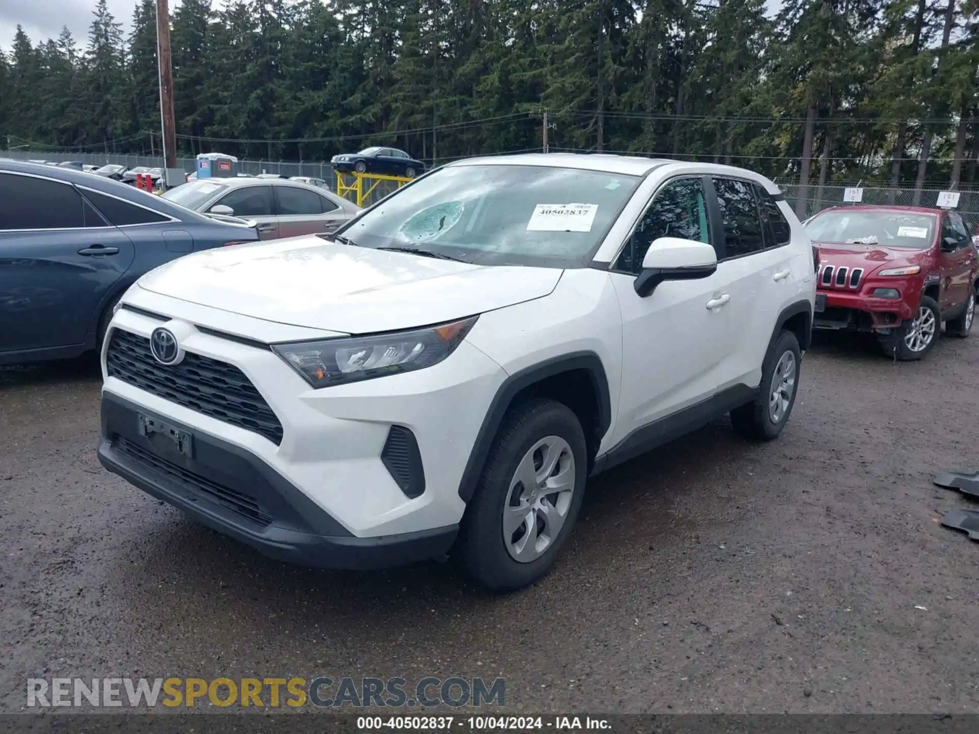 2 fotografías del automóvil dañado 2T3G1RFV8NC273632 TOYOTA RAV4 2022