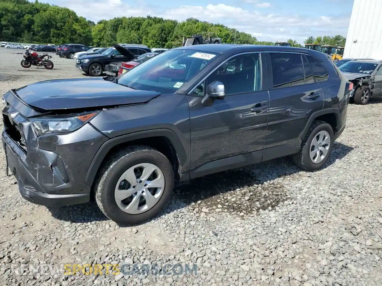 1 Photograph of a damaged car 2T3G1RFV8NC321985 TOYOTA RAV4 2022