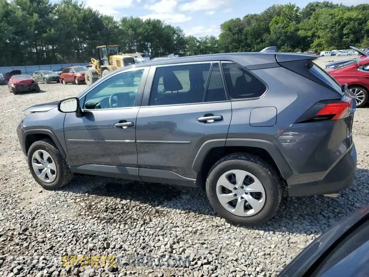 2 Photograph of a damaged car 2T3G1RFV8NC321985 TOYOTA RAV4 2022
