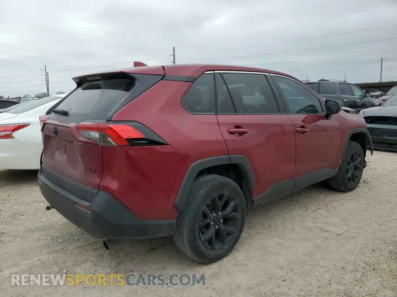 3 fotografías del automóvil dañado 2T3H1RFV0NW228316 TOYOTA RAV4 2022