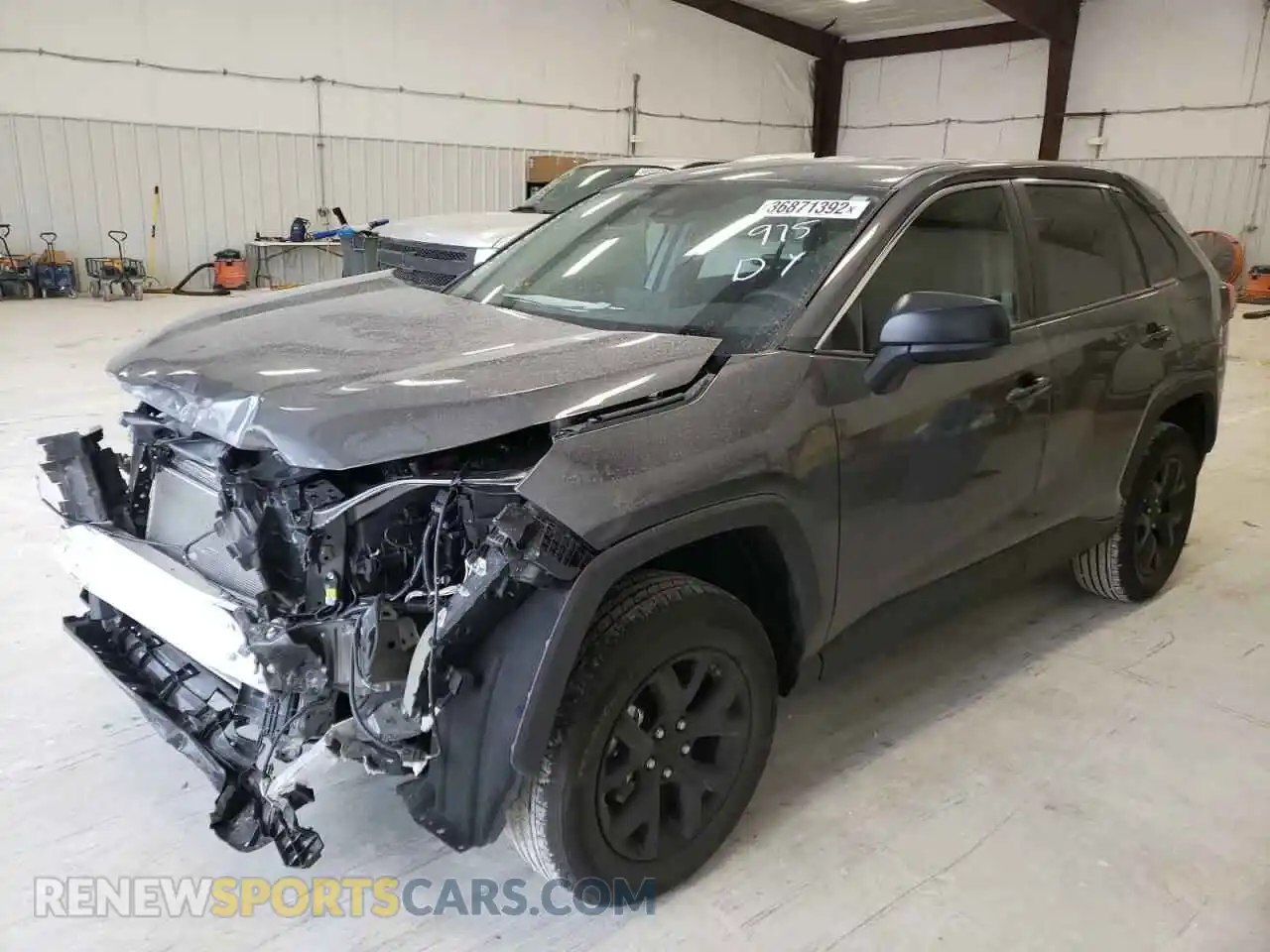 2 fotografías del automóvil dañado 2T3H1RFV2NC177080 TOYOTA RAV4 2022