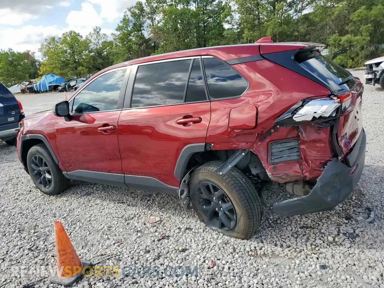 2 Фотография поврежденного автомобиля 2T3H1RFV6NW202061 TOYOTA RAV4 2022
