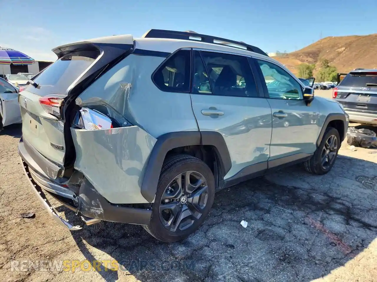3 Photograph of a damaged car 2T3J1RFV4NW250756 TOYOTA RAV4 2022