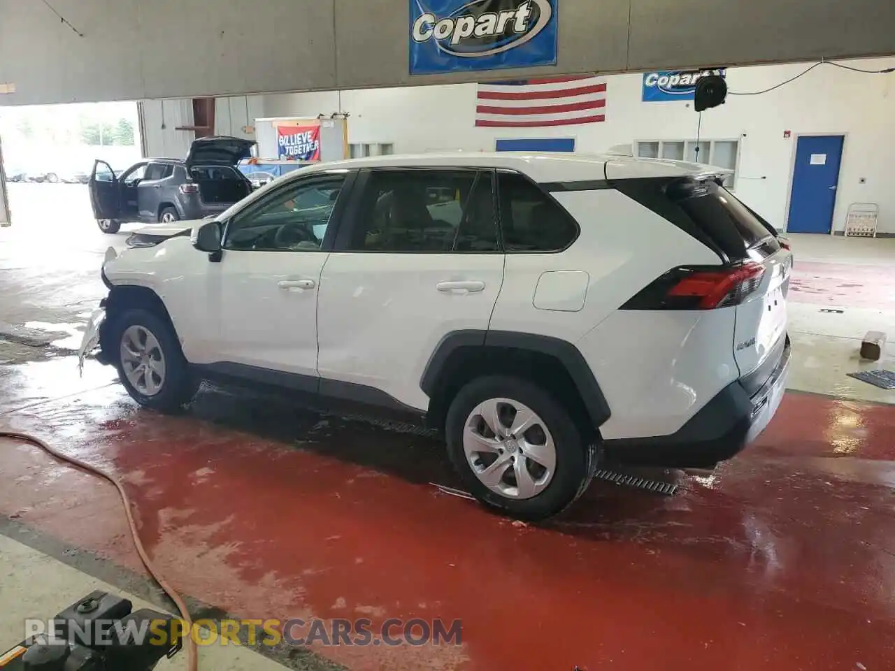 2 Photograph of a damaged car 2T3K1RFV1NW210963 TOYOTA RAV4 2022