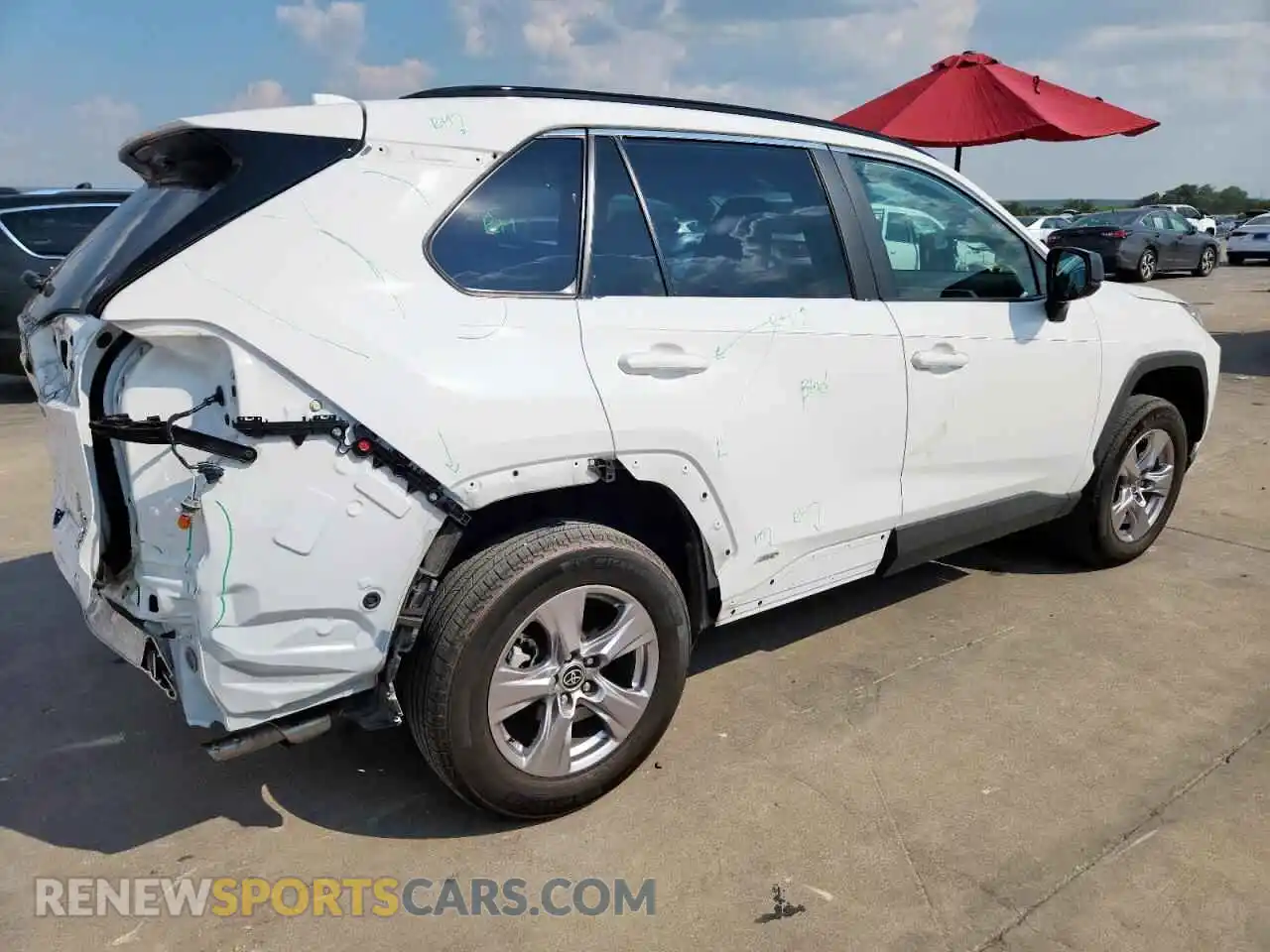 3 Фотография поврежденного автомобиля 2T3LWRFV2NW134045 TOYOTA RAV4 2022