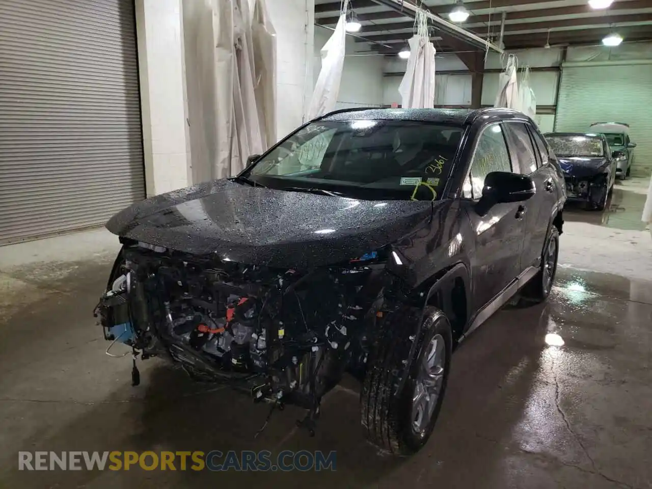 2 Photograph of a damaged car 2T3MWRFV8NW130618 TOYOTA RAV4 2022
