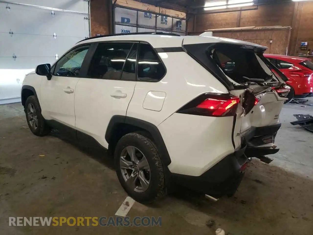 3 Photograph of a damaged car 2T3P1RFV0NC270112 TOYOTA RAV4 2022