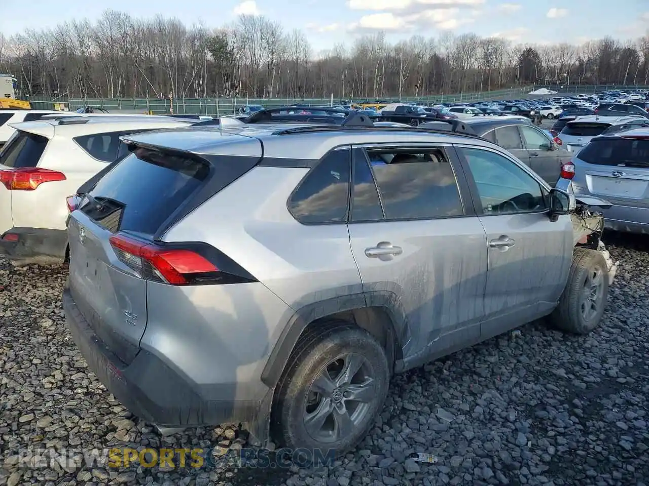 3 fotografías del automóvil dañado 2T3P1RFV1NC294127 TOYOTA RAV4 2022