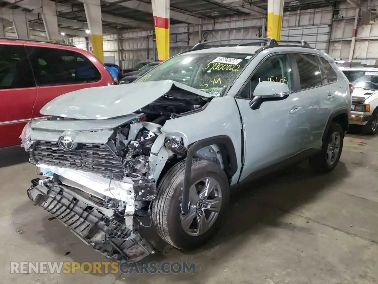 2 Фотография поврежденного автомобиля 2T3P1RFV1NW248604 TOYOTA RAV4 2022