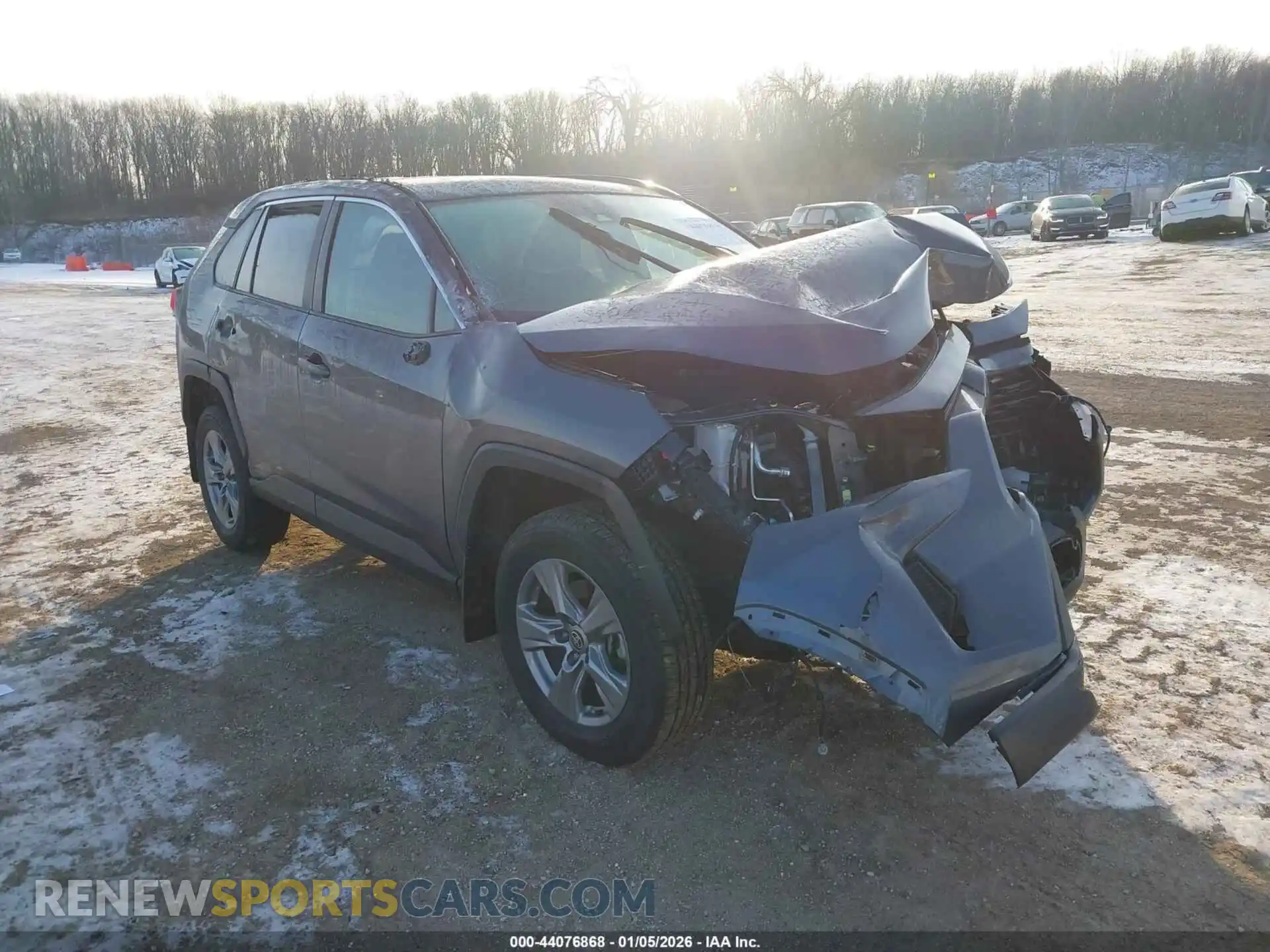1 Photograph of a damaged car 2T3P1RFV1NW295194 TOYOTA RAV4 2022