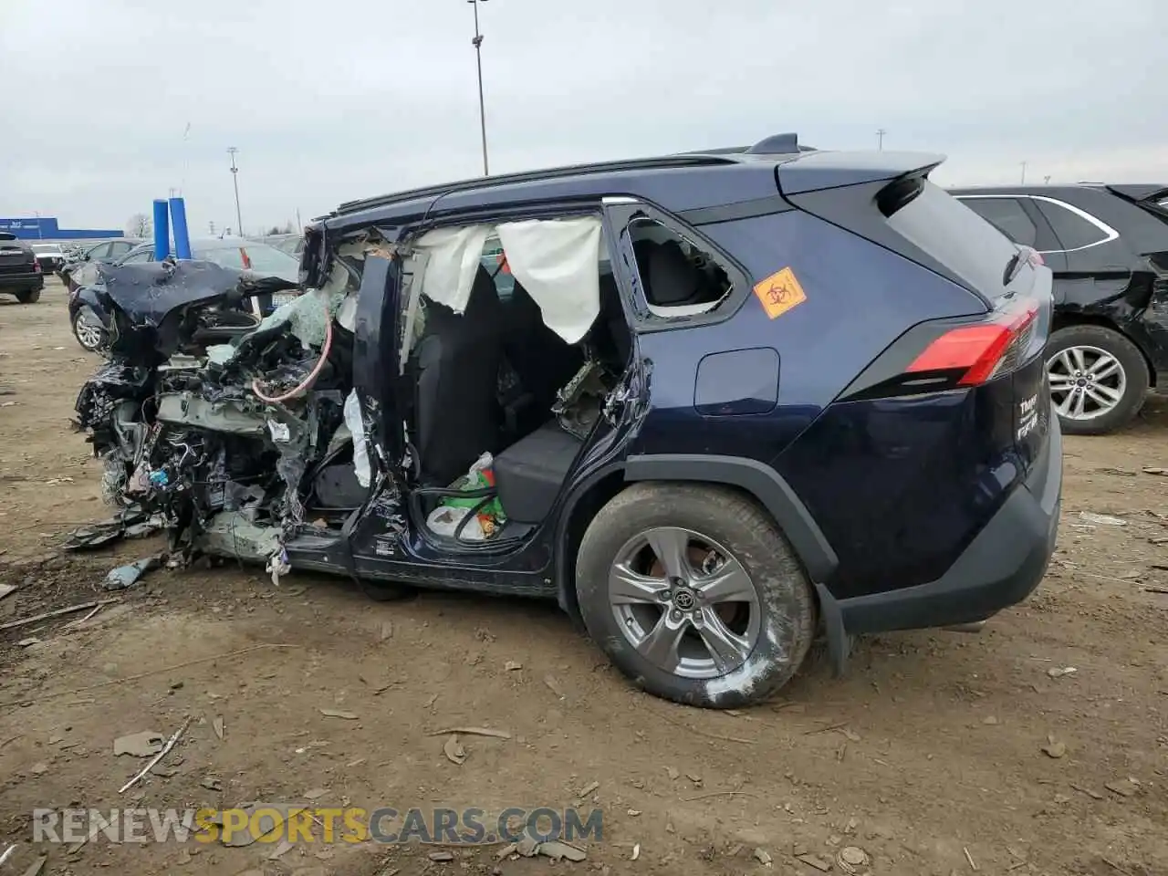 2 Фотография поврежденного автомобиля 2T3P1RFV1NW300409 TOYOTA RAV4 2022