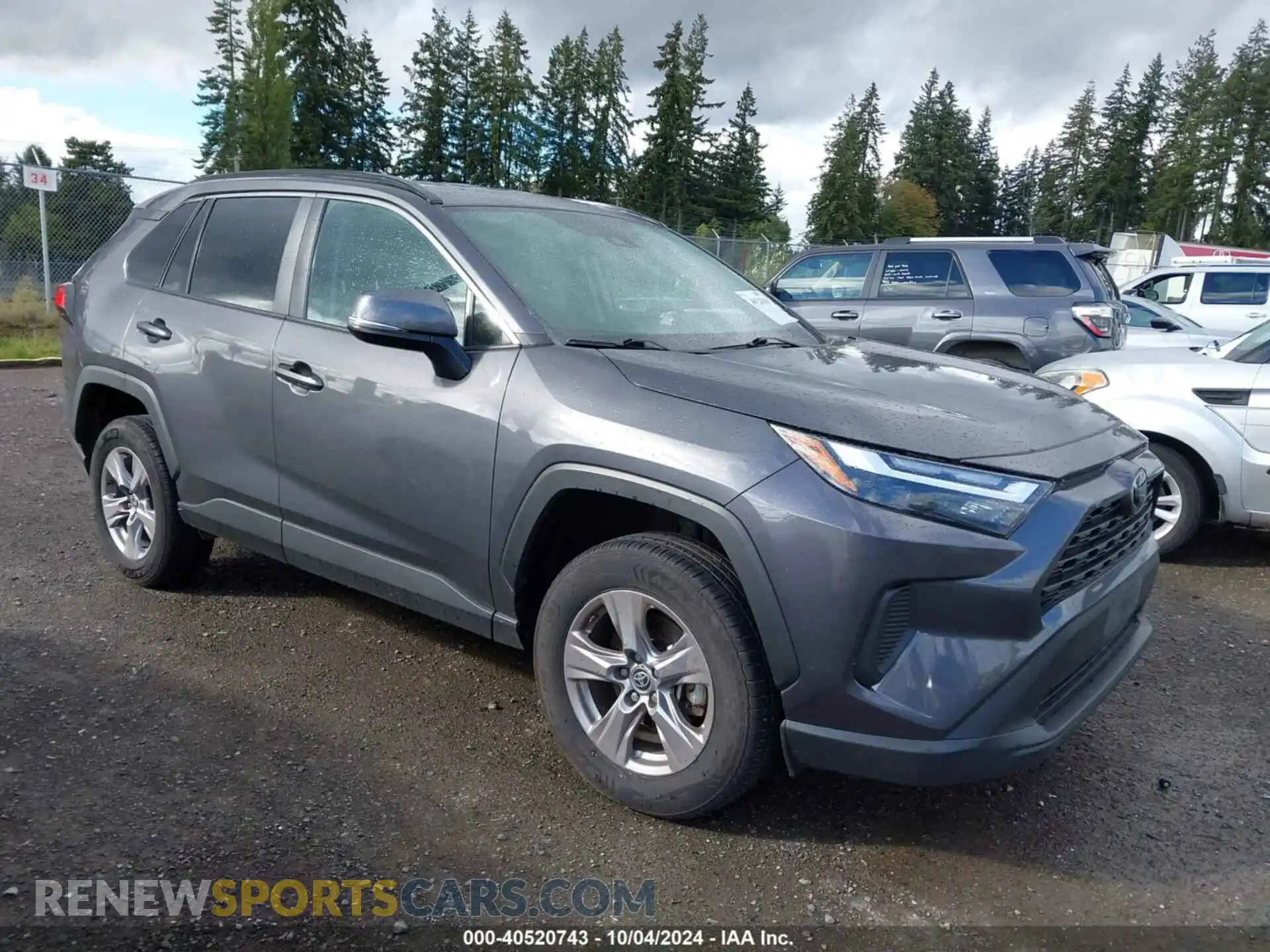 1 Photograph of a damaged car 2T3P1RFV2NW283930 TOYOTA RAV4 2022