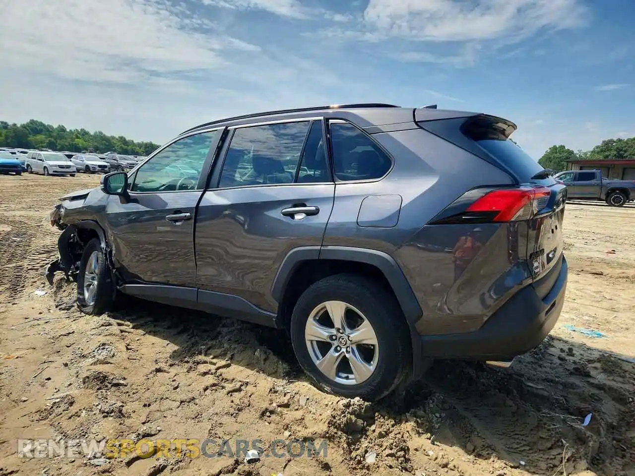 2 fotografías del automóvil dañado 2T3P1RFV2NW294202 TOYOTA RAV4 2022