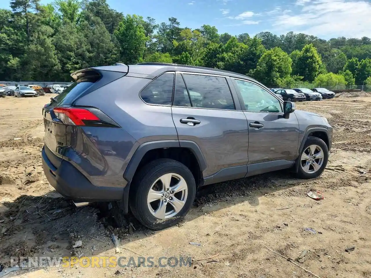 3 fotografías del automóvil dañado 2T3P1RFV2NW294202 TOYOTA RAV4 2022