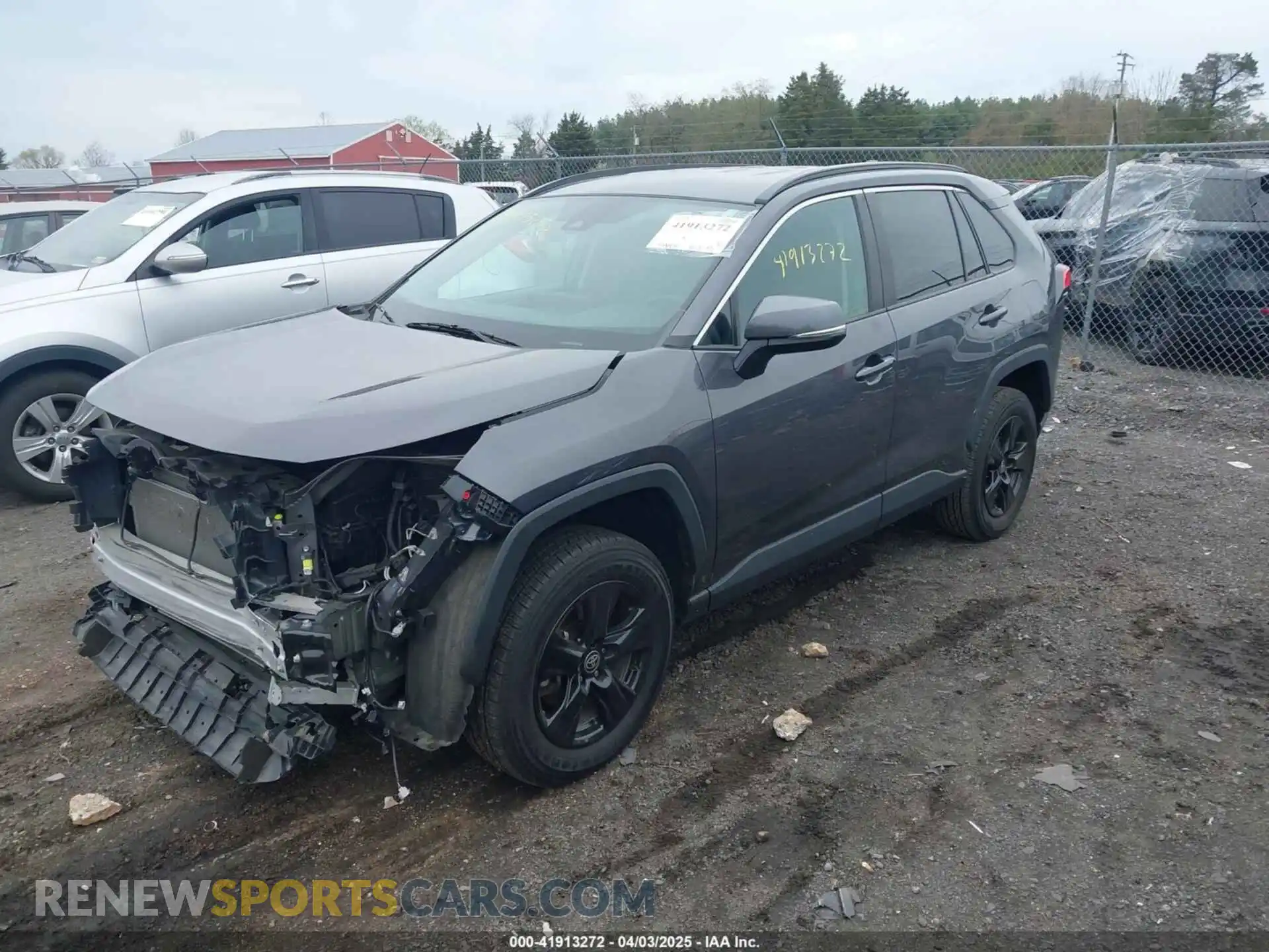 2 Photograph of a damaged car 2T3P1RFV4NW270077 TOYOTA RAV4 2022