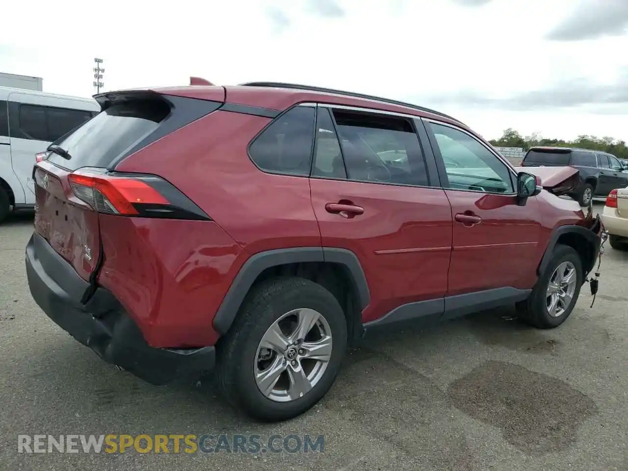 3 Photograph of a damaged car 2T3P1RFV4NW279975 TOYOTA RAV4 2022