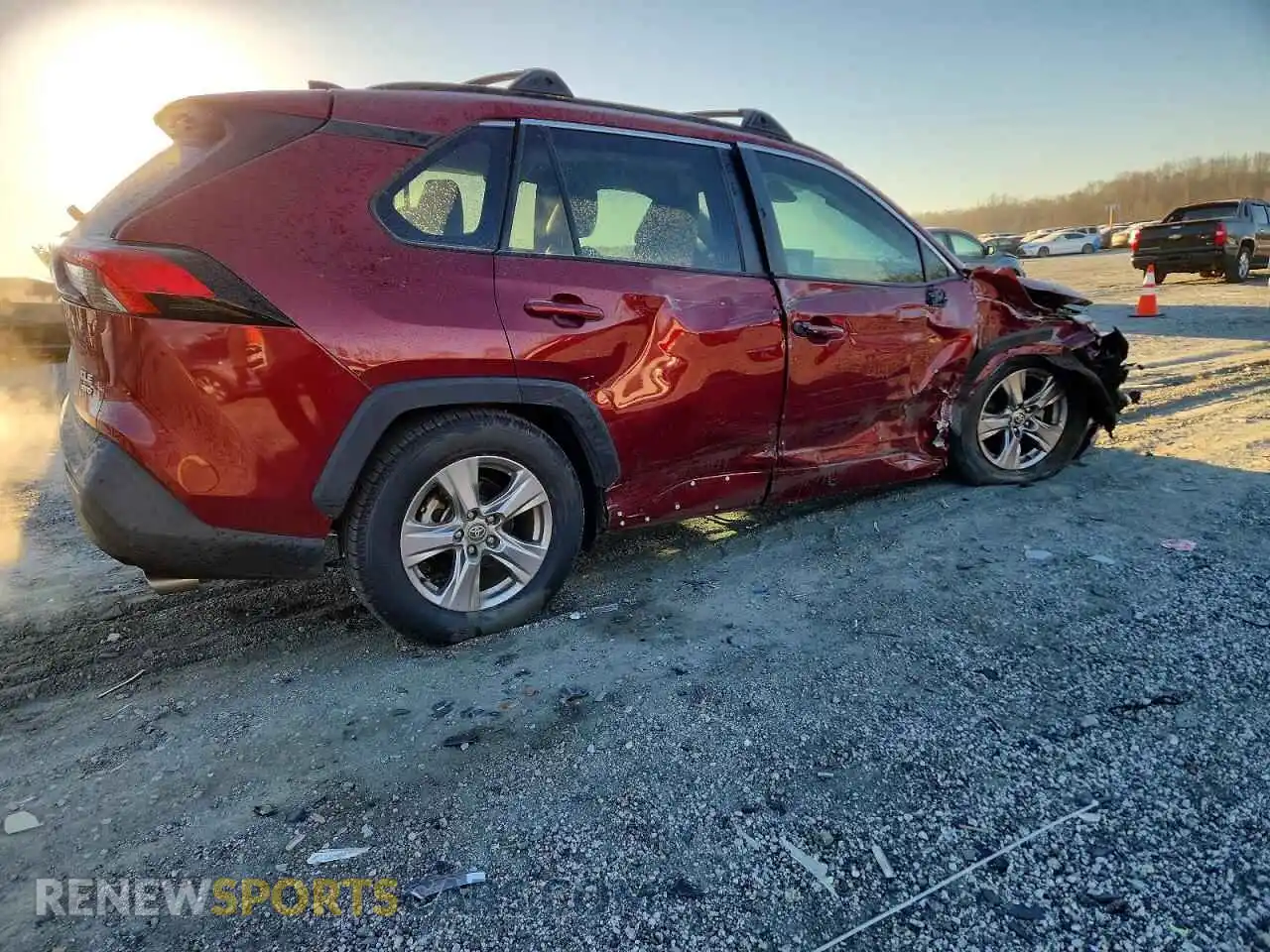 3 Photograph of a damaged car 2T3P1RFV4NW318936 TOYOTA RAV4 2022