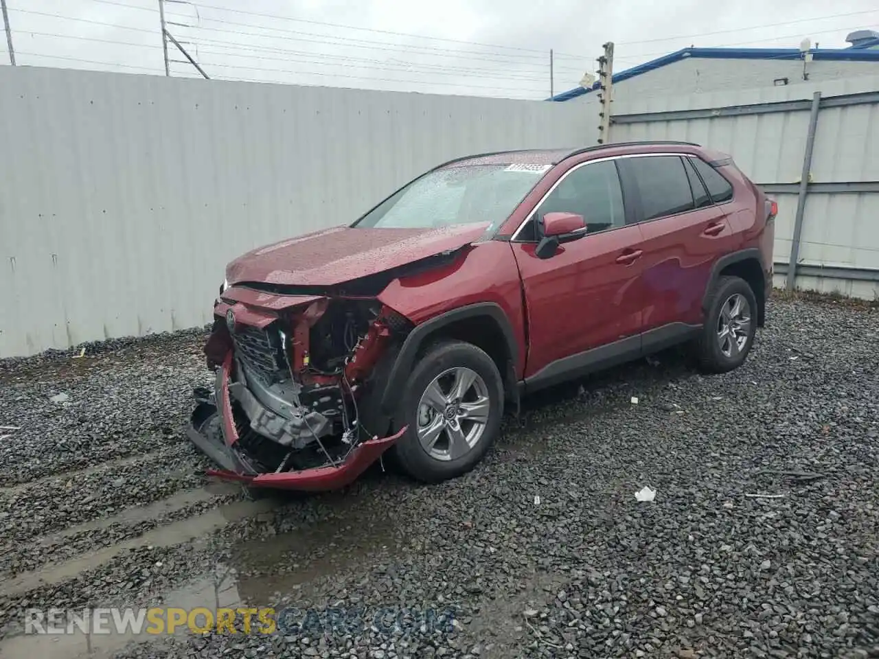 1 Фотография поврежденного автомобиля 2T3P1RFV5NW290032 TOYOTA RAV4 2022