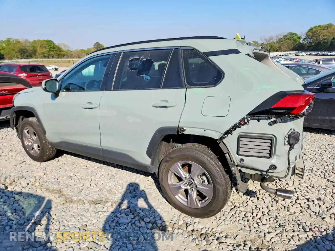 2 Photograph of a damaged car 2T3P1RFV7NW299976 TOYOTA RAV4 2022
