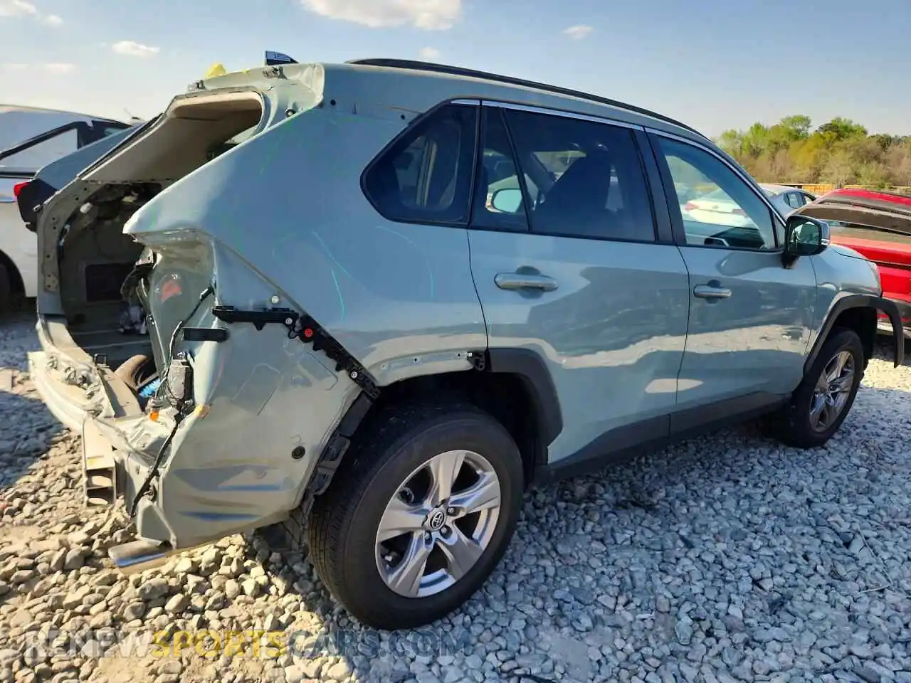 3 Photograph of a damaged car 2T3P1RFV7NW299976 TOYOTA RAV4 2022