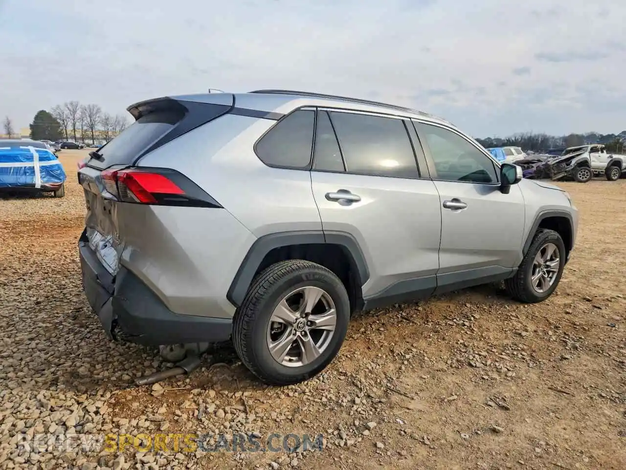 3 fotografías del automóvil dañado 2T3P1RFV7NW323225 TOYOTA RAV4 2022