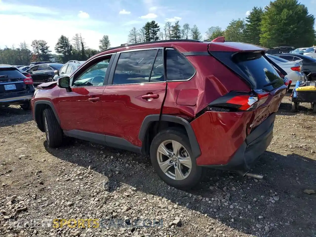 2 Photograph of a damaged car 2T3P1RFV7NW326030 TOYOTA RAV4 2022