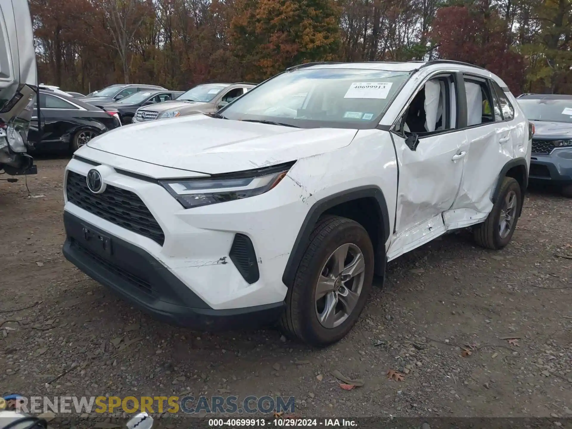 2 Photograph of a damaged car 2T3P1RFV8NW322892 TOYOTA RAV4 2022