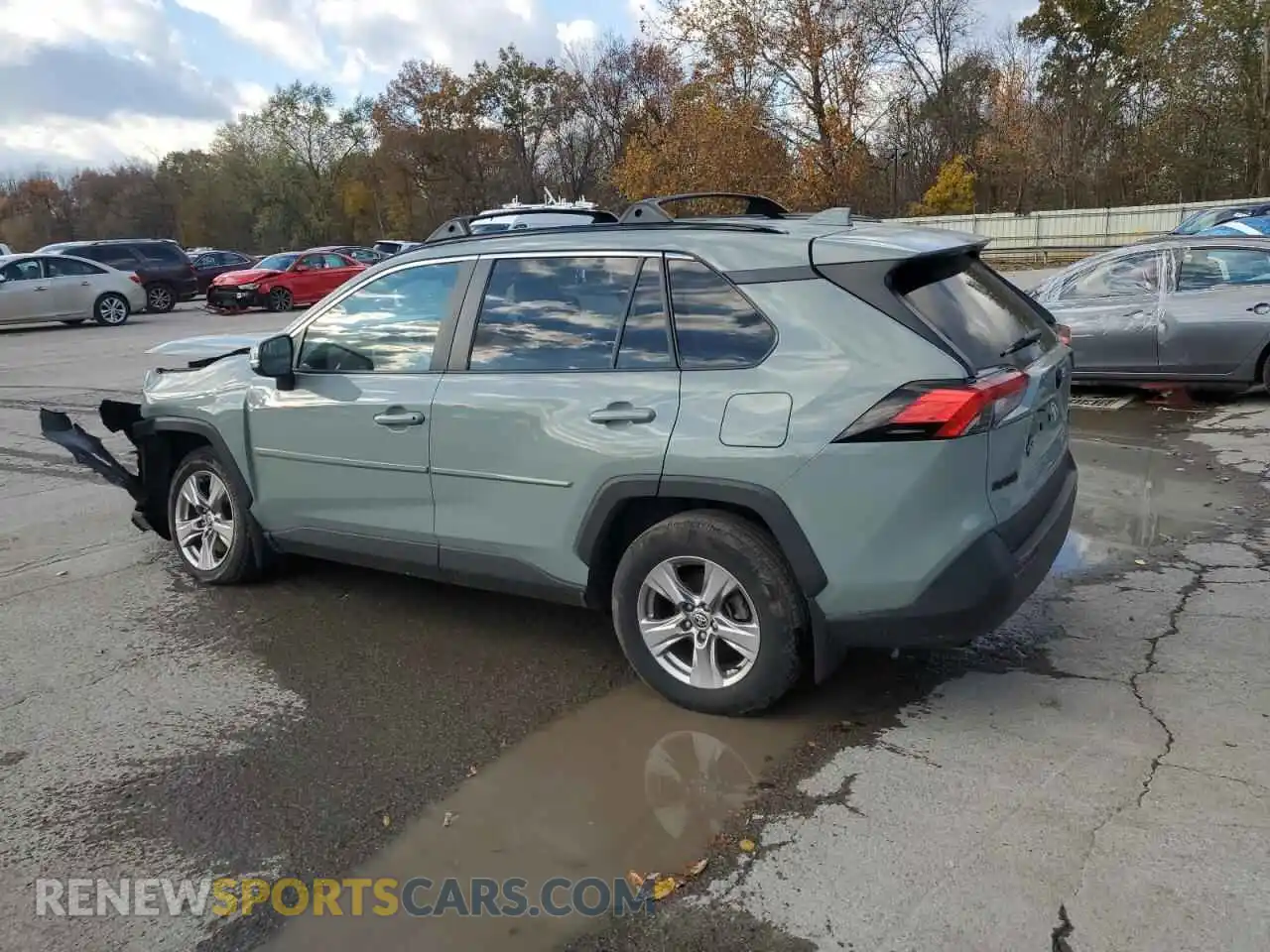2 Photograph of a damaged car 2T3P1RFV9NW329236 TOYOTA RAV4 2022