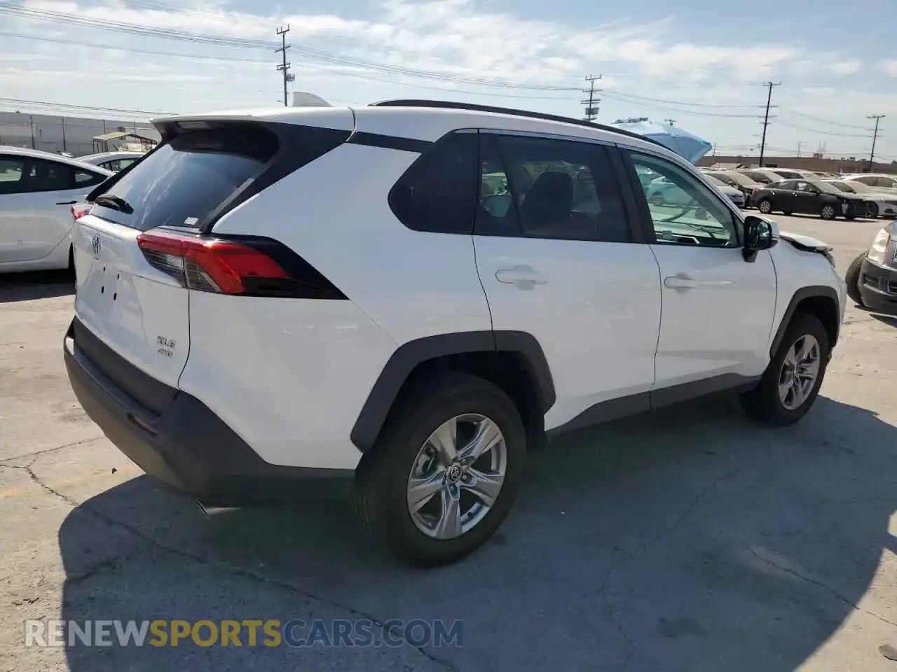 3 Photograph of a damaged car 2T3P1RFVXNW264865 TOYOTA RAV4 2022