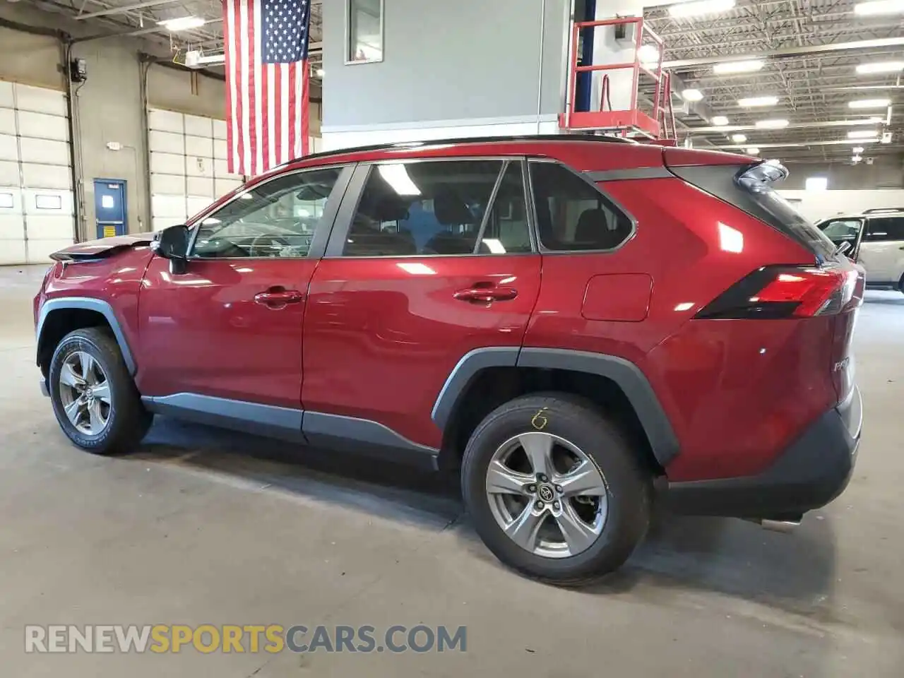 2 Photograph of a damaged car 2T3P1RFVXNW281133 TOYOTA RAV4 2022