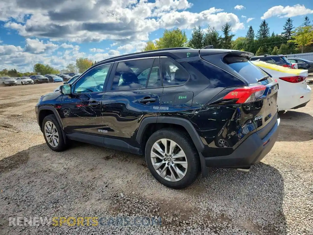 2 fotografías del automóvil dañado 2T3R1RFV1NC282942 TOYOTA RAV4 2022