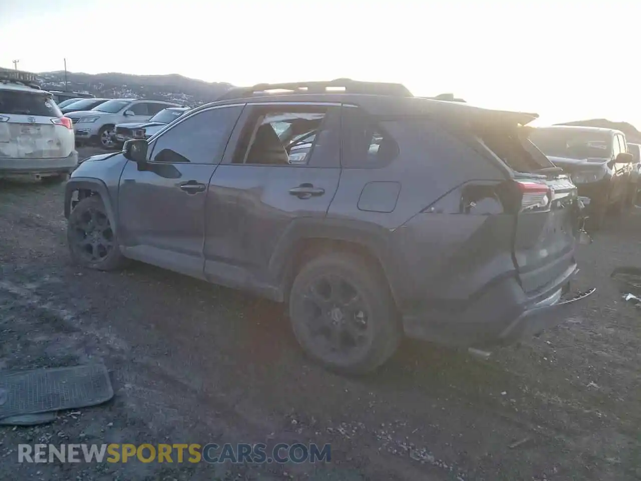2 fotografías del automóvil dañado 2T3S1RFV6NW310993 TOYOTA RAV4 2022