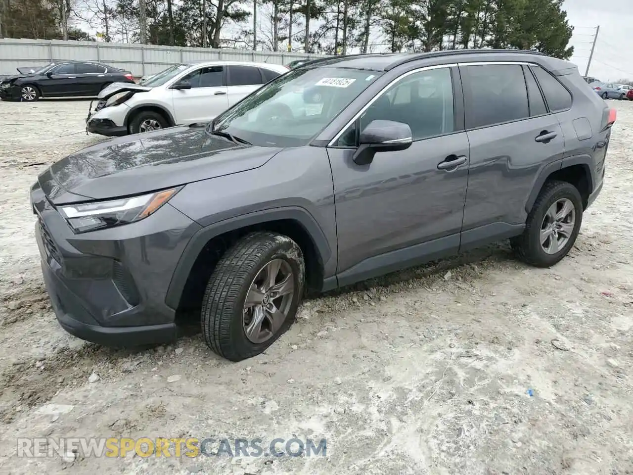 1 Photograph of a damaged car 2T3W1RFV3NW201621 TOYOTA RAV4 2022