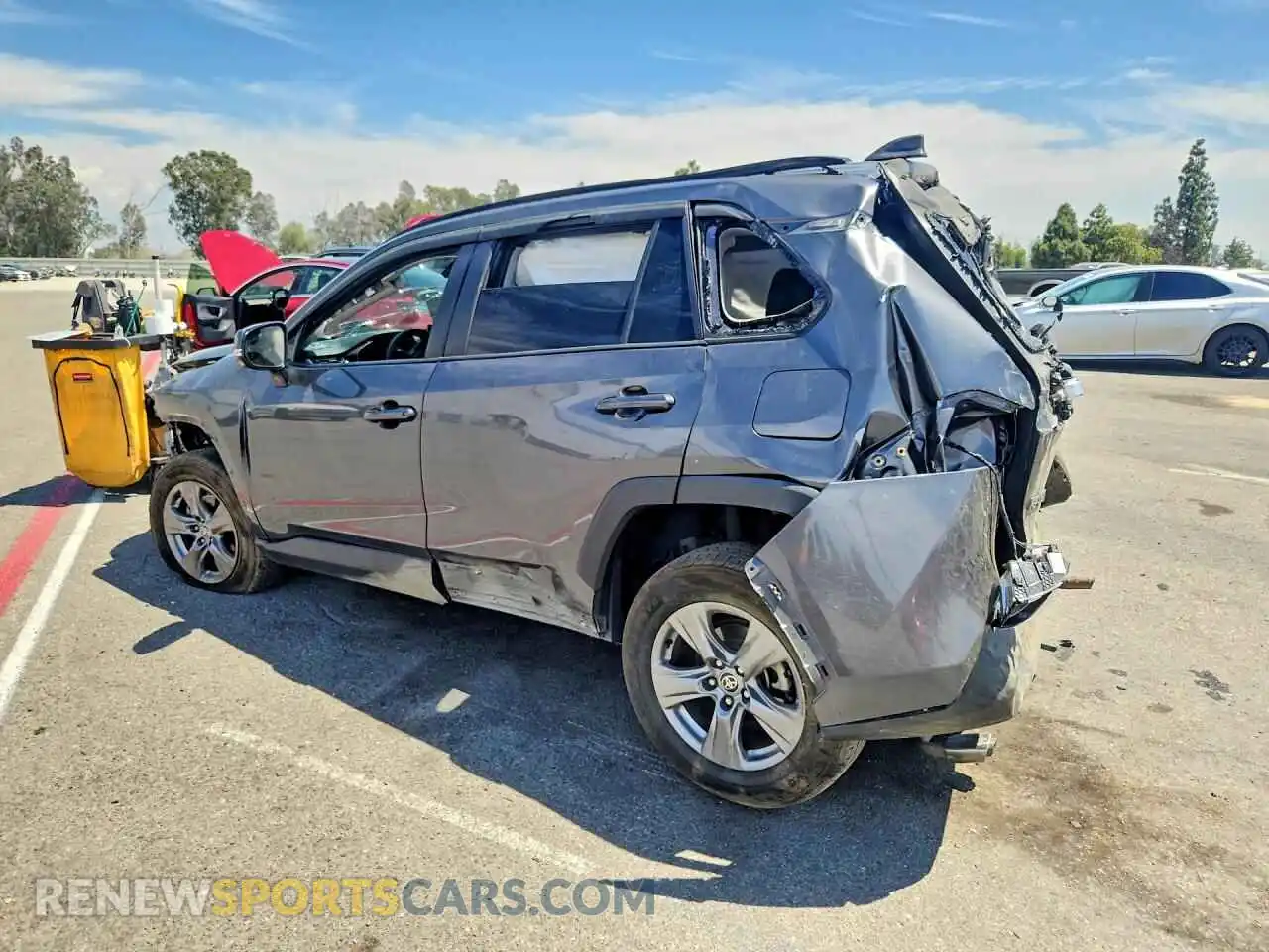 2 Photograph of a damaged car 2T3W1RFV4NC178898 TOYOTA RAV4 2022