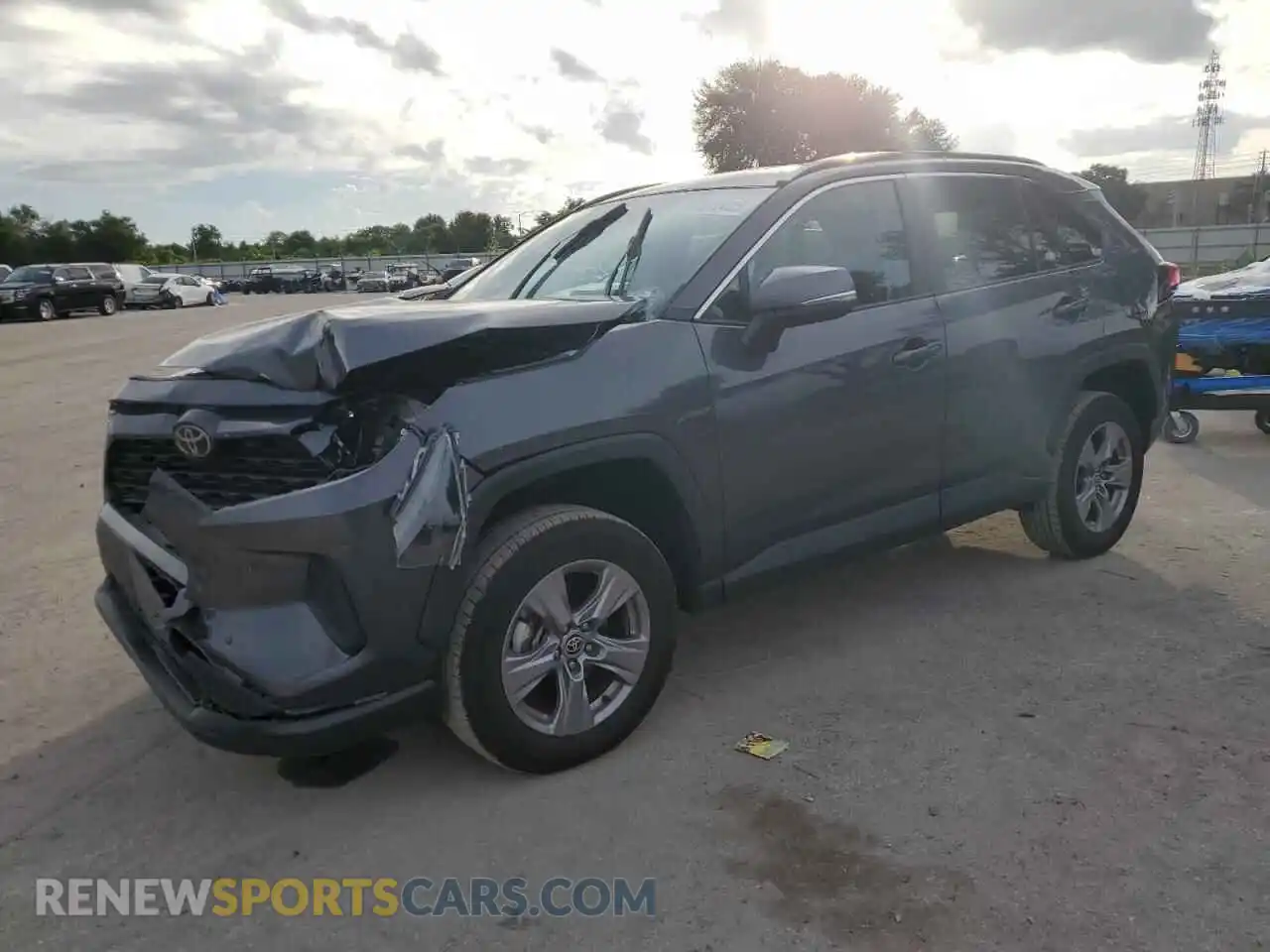 1 fotografías del automóvil dañado 2T3W1RFV4NW192072 TOYOTA RAV4 2022