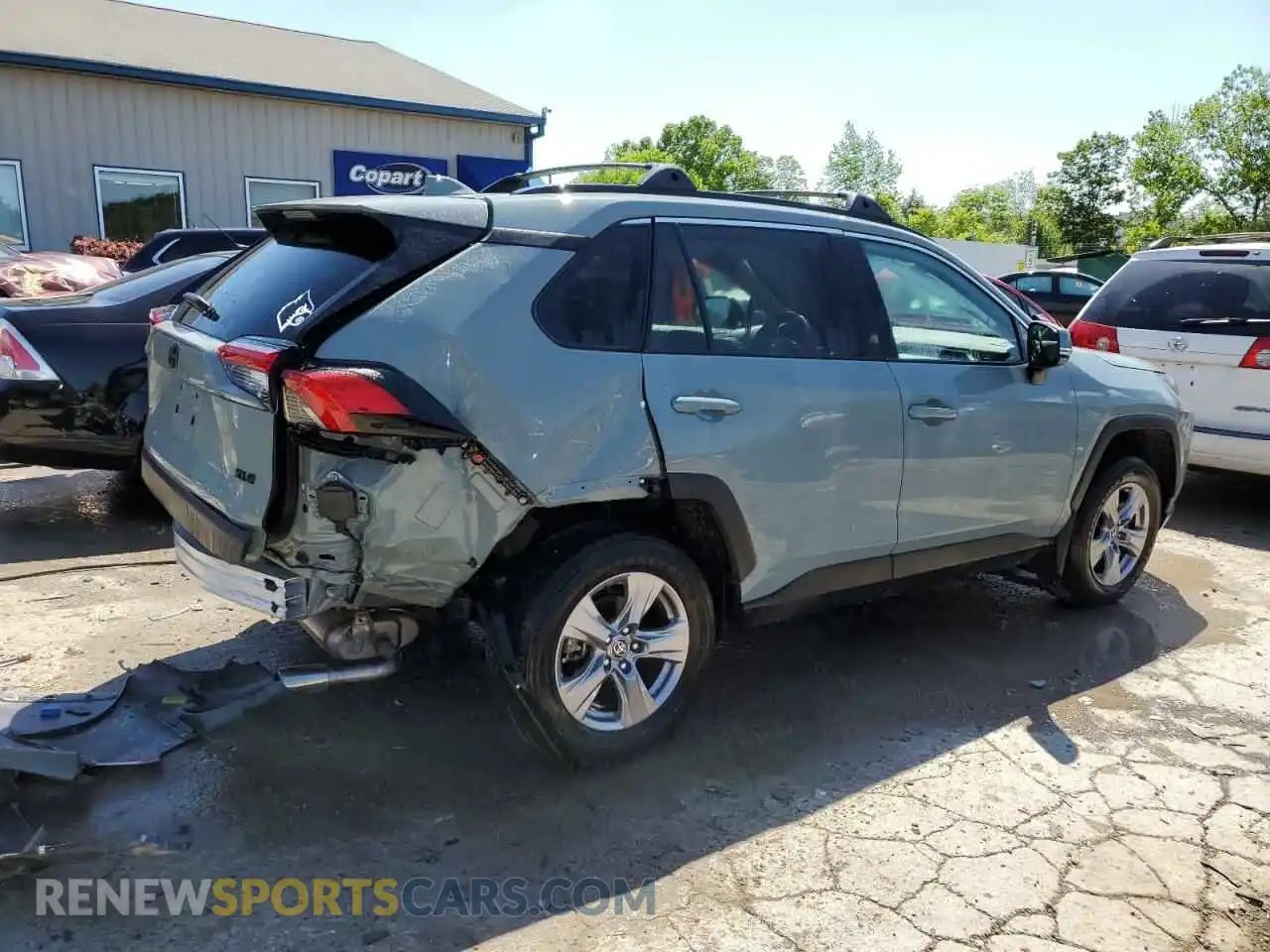 3 Photograph of a damaged car 2T3W1RFVXNW221817 TOYOTA RAV4 2022
