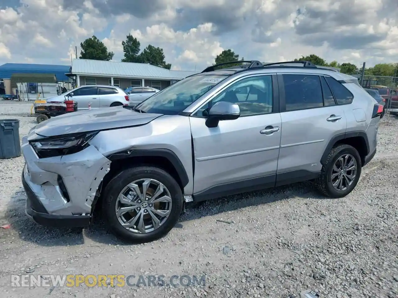 1 Photograph of a damaged car 4T3D6RFV8NU077175 TOYOTA RAV4 2022